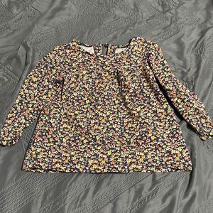 Long sleeve flower shirt